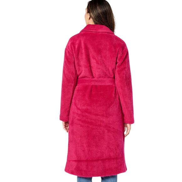 Isaac Mizrahi Live! Cozy Wrap Long Coat New in Package Size Small - Picture 2 of 3